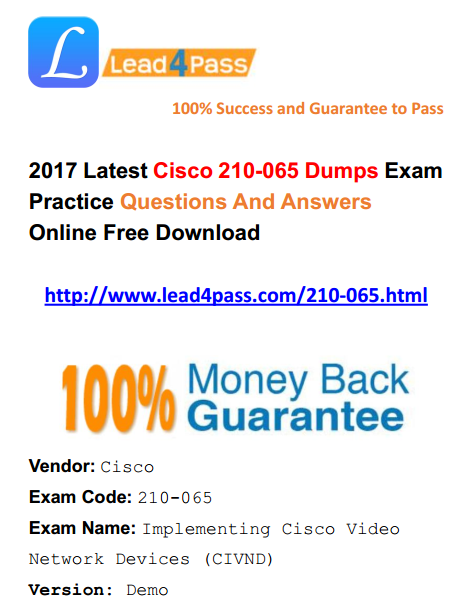 210-065 dumps