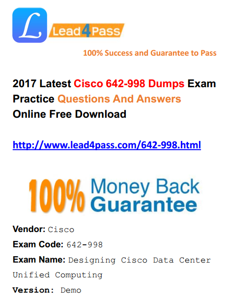 642-998 dumps