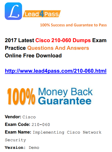 210-060 dumps