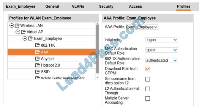 hp HPE6-A70 exam questions q3