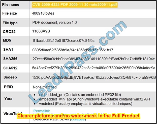 CyberOps Associate 200-201 CBROPS exam q13